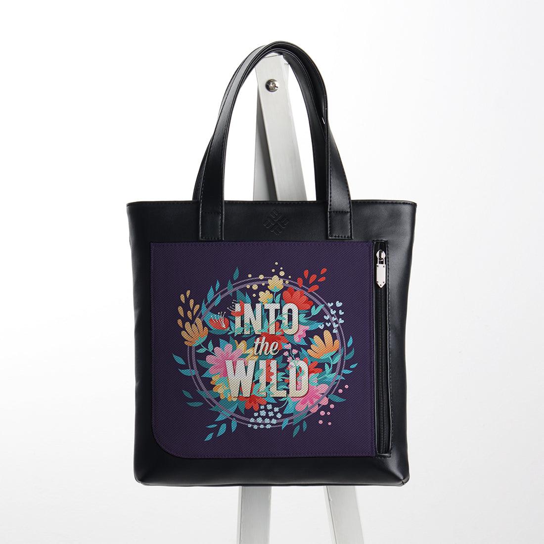 Leather Tote bag Into the wild - CANVAEGYPT