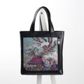 Leather Tote bag Journeying spirit