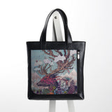 Leather Tote bag Journeying spirit - CANVAEGYPT
