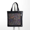 Leather Tote bag Jungle Tribal