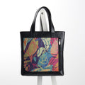 Leather Tote bag Sea Herbs