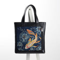 Leather Tote bag Sea Life