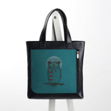 Leather Tote bag Winter owl - CANVAEGYPT