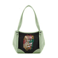 Mint Green Leather Tote Bag Be Free