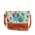 Mixed Crossbody Bags Cat Floral