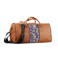 Mixed Duffel Bag Purple Floral