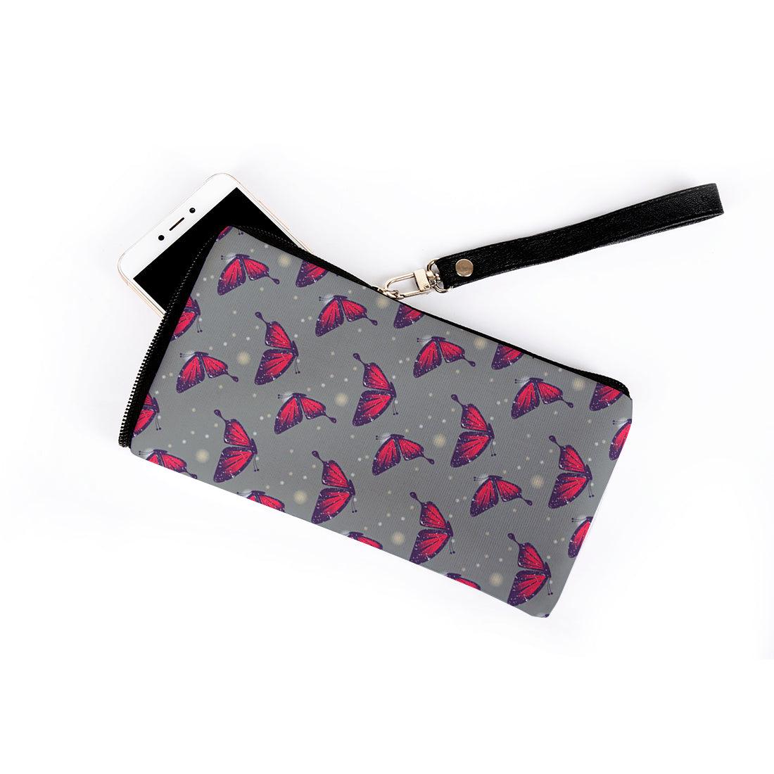 Mobile Case Butterfly in Grey - CANVAEGYPT