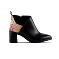 One Side Bootie Pinky Floral