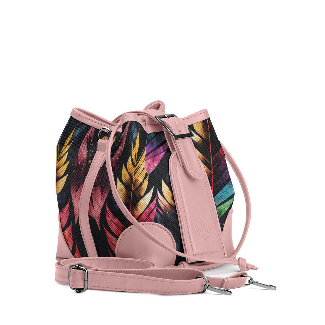 Rose Bucket Bags Colorful leaf - CANVAEGYPT