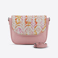 Rose Messenger Crossbody Rose ikat