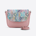 Rose Messenger Crossbody Vibrant purple