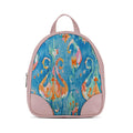 Rose O Mini Backpacks Electric blue