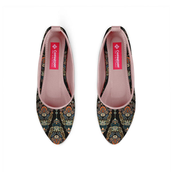 Rose Round Toe Shoe Agy - CANVAEGYPT