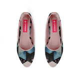 Rose Round Toe Shoe Crossed - CANVAEGYPT