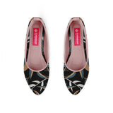 Rose Round Toe Shoe Leaves - CANVAEGYPT