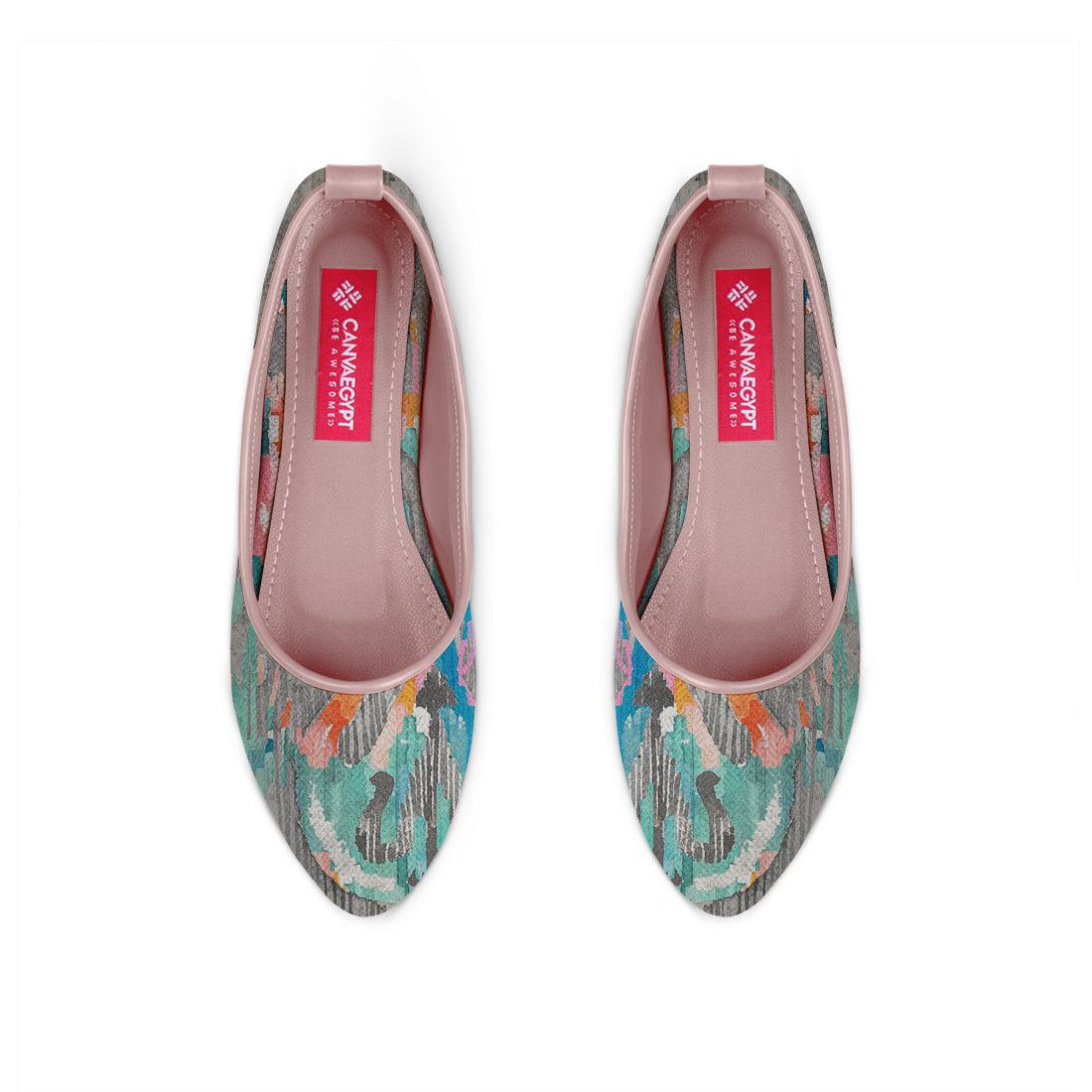 Rose Round Toe Shoe Rainy day - CANVAEGYPT