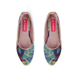 Rose Round Toe Shoe Sea Herbs - CANVAEGYPT