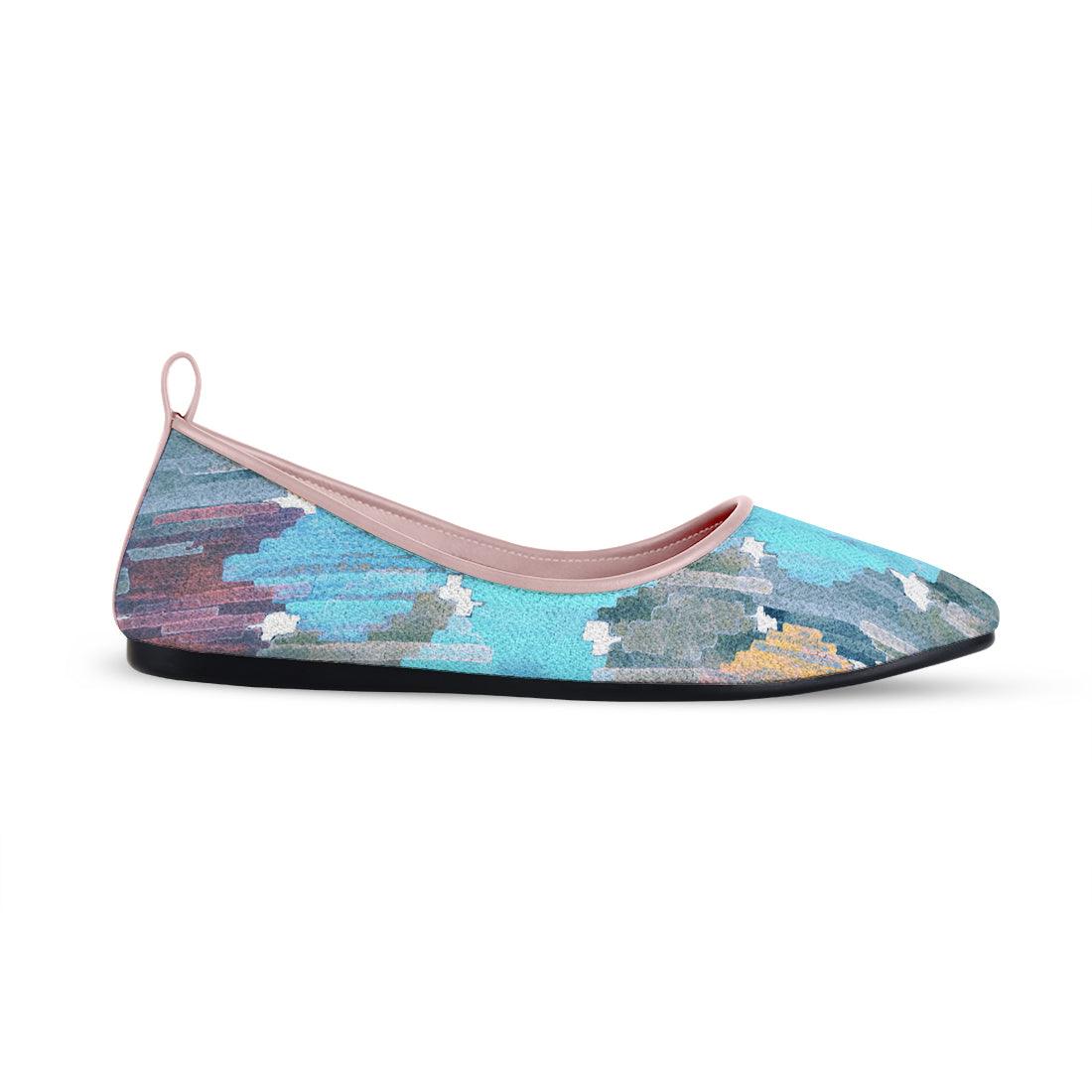 Rose Round Toe Shoe Iris - CANVAEGYPT