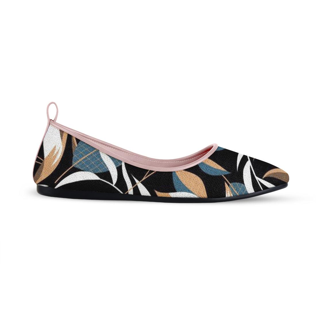 Rose Round Toe Shoe Leaves - CANVAEGYPT