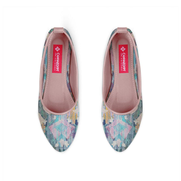 Rose Round Toe Shoe Vibrant purple - CANVAEGYPT