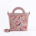 Rose Top Handle Handbag Pinky
