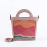 Rose Top Handle Handbag The watermelon