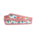 Rose Women's Belt Red Flower