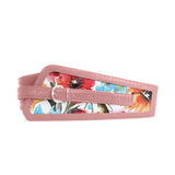 Rose Women's Belt Watercolor Flowers - CANVAEGYPT