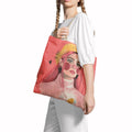 Tote Bag Lemon beret girl