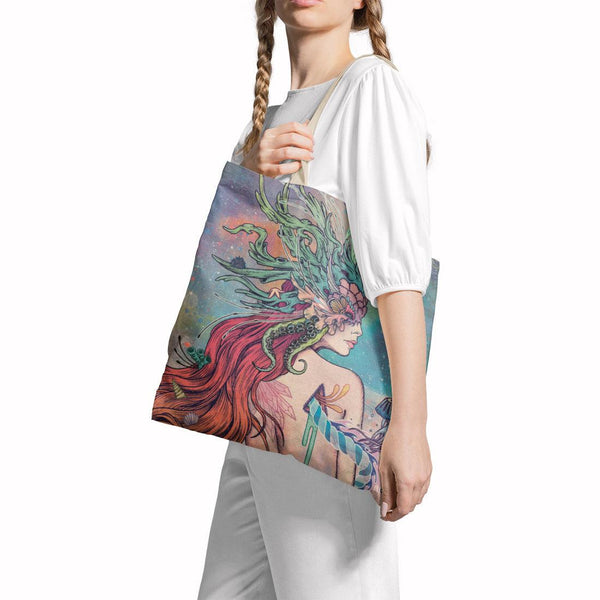 Tote Bag The last mermaid - CANVAEGYPT