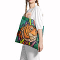 Tote Bag Tiger in the jungle