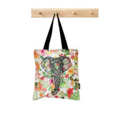 ToteBag Elephant Floral - CANVAEGYPT