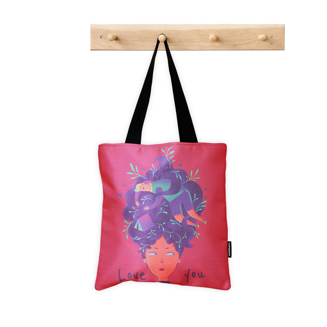 ToteBag Love You - CANVAEGYPT