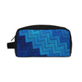 Travel Case Blue Pattern