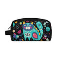 Travel Case Cat and Flowers