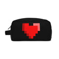 Travel Case Pixels Heart