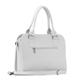 White Travel Hobo Bag Faces - CANVAEGYPT