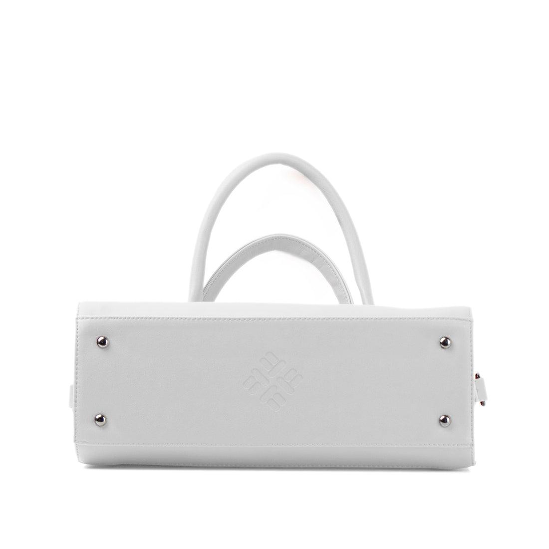 White Travel Hobo Bag Color Leafs - CANVAEGYPT