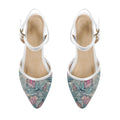 White Closed Strap Sandal Serenity