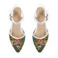 White Closed Strap Sandal Skin