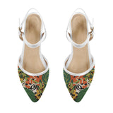 White Closed Strap Sandal Skin - CANVAEGYPT