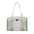 White Double Handle Large Bag Brushes
