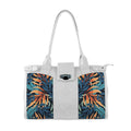 White Double Handle Large Bag Leaves