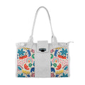 White Double Handle Large Bag Shapes