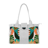 White Double Handle Large Bag Summer Art - CANVAEGYPT