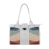 White Double Handle Large Bag Touching - CANVAEGYPT