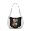 White Leather Tote Bag Be Free