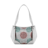 White Leather Tote Bag Dots - CANVAEGYPT