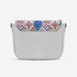 White Messenger Crossbody Mozaic - CANVAEGYPT