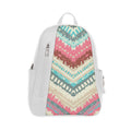 White Mixed Backpack Arrows
